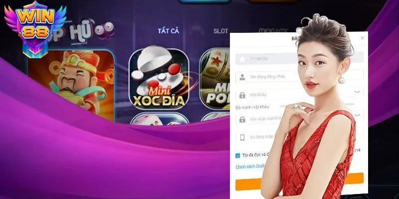 Đăng nhập thành công Win88 bạn có thể tham gia đặt cược